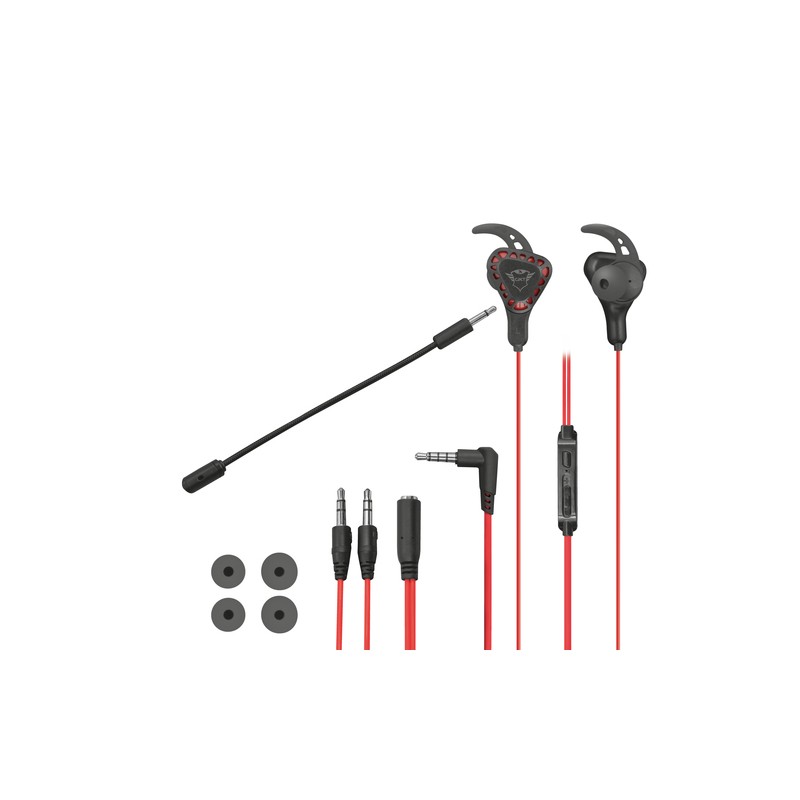 Auricular Trust Gaming Gxt 408 Cobra Jack 3.5 Altavoces Activos 10mm - Cable 1.2m Multiplataforma 23029