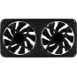 Ventilador Interno Dual 240x120mm Aerocool Astro Argb 2xventilador 120mm Diseño En Fibra De Carbono Antivibracion