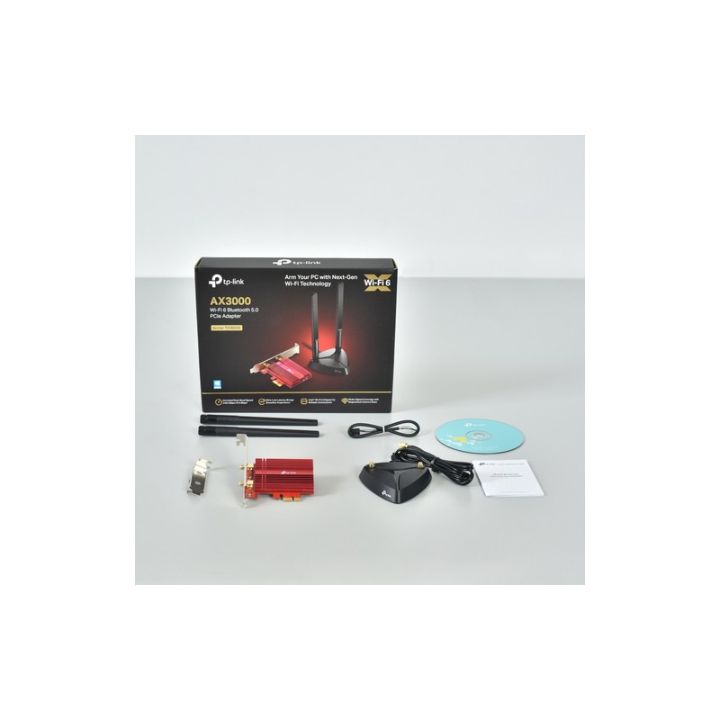 Pci Express Wifi 6 Dualband Y Bluetooth 5.0 Tp-link Archer Tx3000e Wifi 6 2402 Mbps (5 Ghz) + 574 Mb