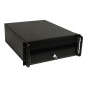 Caja Rack 19" 4u Unykach Uk4129 Frontal De Rejilla Con Llave Filtro Antipolvo