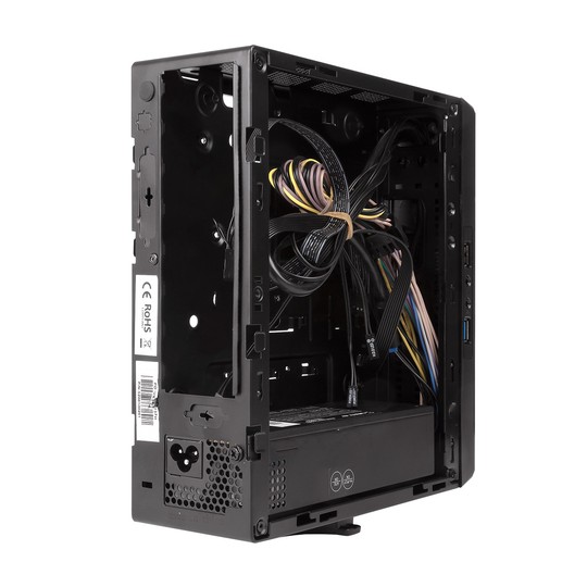 Caja Itx Unykach Uk1007 Uso En Posicion Horicontal O Vertical, Incluye Soporte Vesa Para Colgar Usb