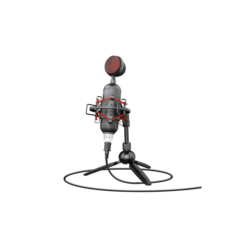 Microfono Trust Gxt 244 Buzz - Pc/ps4 - Patron Ardioid - Incluye Soporte - Cable De 1.8m - Usb 23466