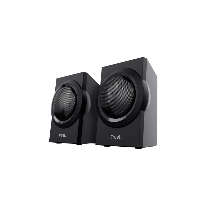 Altavoces 2.1 Trust Yuri - 60w Rms (120w Max) - Control De Volumen- Conexion Auriculares- Entrada De Linea- Color Negro 23696