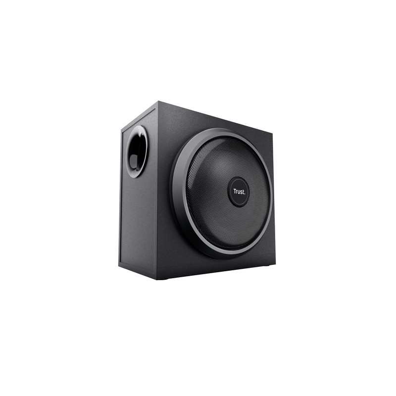 Altavoces 2.1 Trust Yuri - 60w Rms (120w Max) - Control De Volumen- Conexion Auriculares- Entrada De Linea- Color Negro 23696