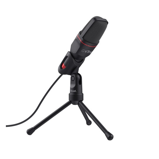 Microfono Trust Mico Con Tripode Conexiones Jack 3.5mm Y Usb Cable 1.8m 23791