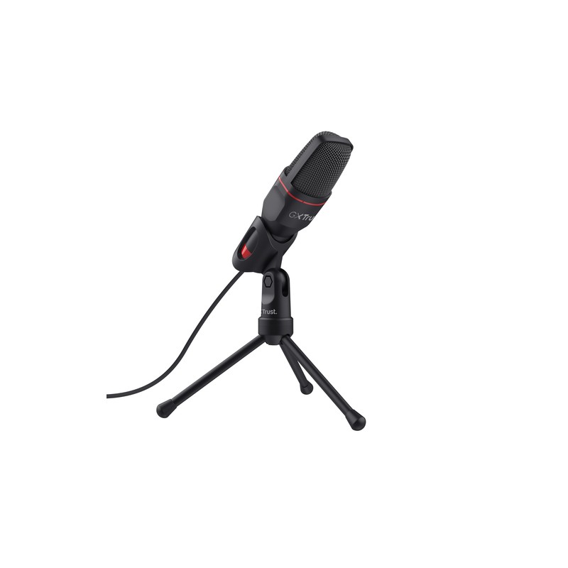 Microfono Trust Mico Con Tripode Conexiones Jack 3.5mm Y Usb Cable 1.8m 23791