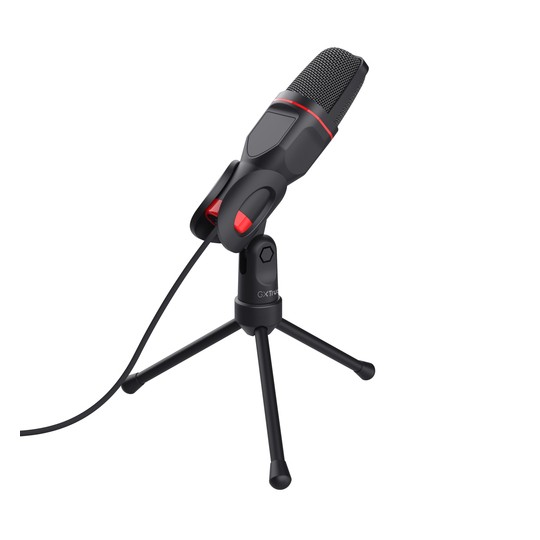 Microfono Trust Mico Con Tripode Conexiones Jack 3.5mm Y Usb Cable 1.8m 23791