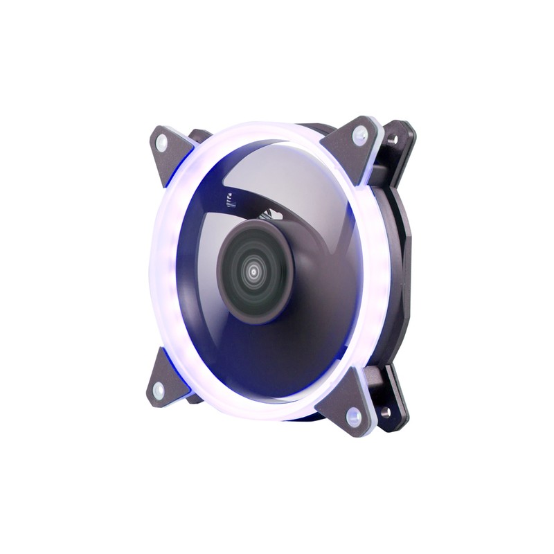 Ventilador Interno Unyka Candy 120mm Anillo Led Azul 7 Aspas 1400rpm