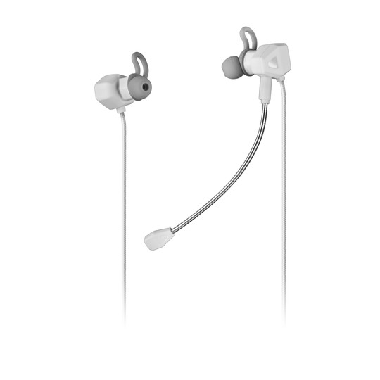 Auricular Mars Gaming Mihx White Dual Driver Haptic Sense Soble Sujección Doble Microfono Integrado