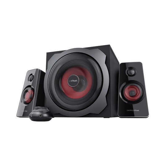 Altavoces 2.1 Trust Gaming Gxt 38 Tytan Rms 60w Control Volum Con Auriculares Y Entrada Linea 19023