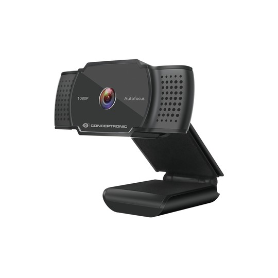 Webcam Hd Conceptronic Amdis 2k Interpolado Usb 3.6mm Autofocus 30 Fps Angulo Vision 72º Microfono Integrado