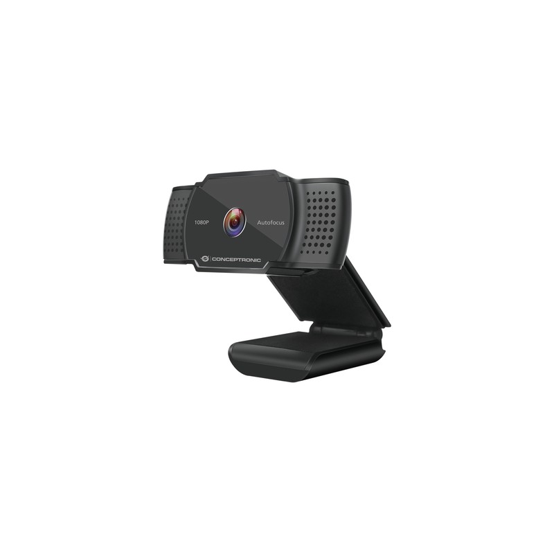 Webcam Hd Conceptronic Amdis 2k Interpolado Usb 3.6mm Autofocus 30 Fps Angulo Vision 72º Microfono Integrado