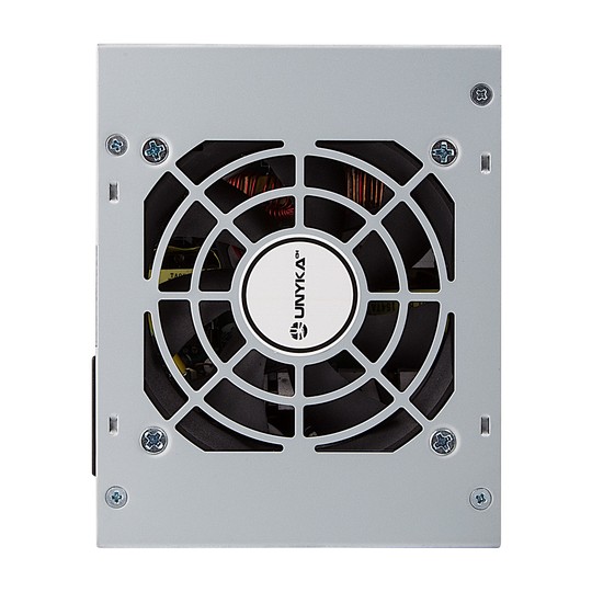Fuente De Alimentacion Unykach Sfx 52002 300w 85% De Eficiencia Energetica Apfc Activo Ventilador 80mm Silencioso