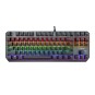 Teclado Mecanico Trust Gaming Gxt 834 Callaz 24407 Tkl Juego 20 Modos De Color Rgb