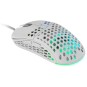Mouse Mars Gaming Rgb Mm55w Dise¾o Hive White 12800dpi A825pro Switch Huano Superficie Perforada Ilu