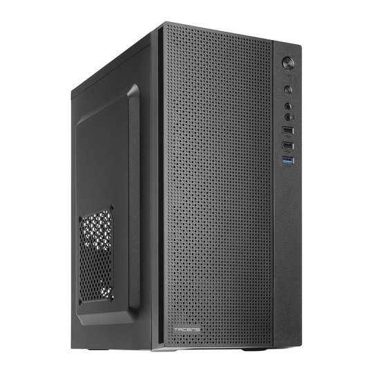 Caja Microatx Tacens Anima Ac5 Usb3.0 Usb2.0 Frontal Mesh Black Con Fuente De Alimentacion 500w Apiii500si 85% De Eficiencia