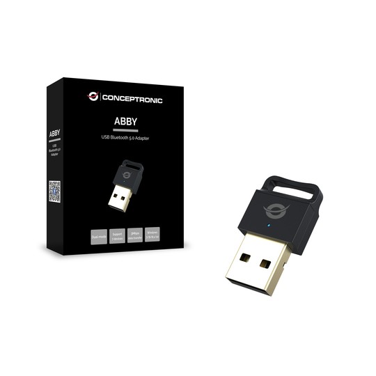 Adaptador Conceptronic Usb Bluetooth 5.0 Nano Alcance 20m Abby06b