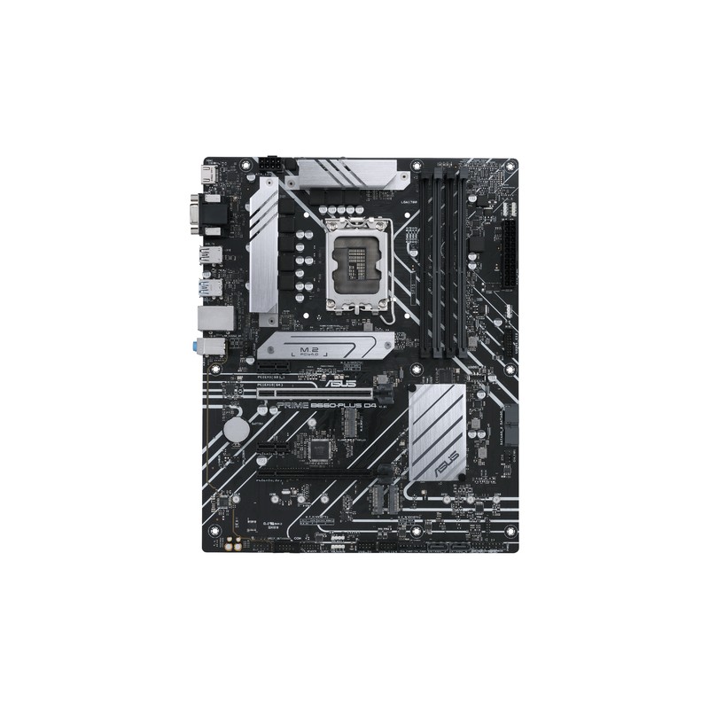Pb Asus Prime B660-plus D4 Skt 1700 Intel Gen 12º/13º 4xddr4 3200mhz 1hdmi 1vga M.2 Pcie 4.0 Usb-c Usb3.2