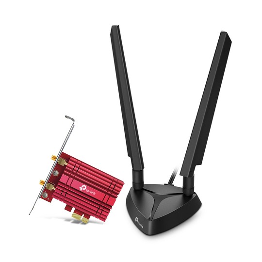 Pci Express Wifi 6e Dualband Y Bluetooth 5.2 Tp-link Archer Txe75e Wifi 6 Axe5400 Bluetooth 5.2 Base Con Antenas Magneticas