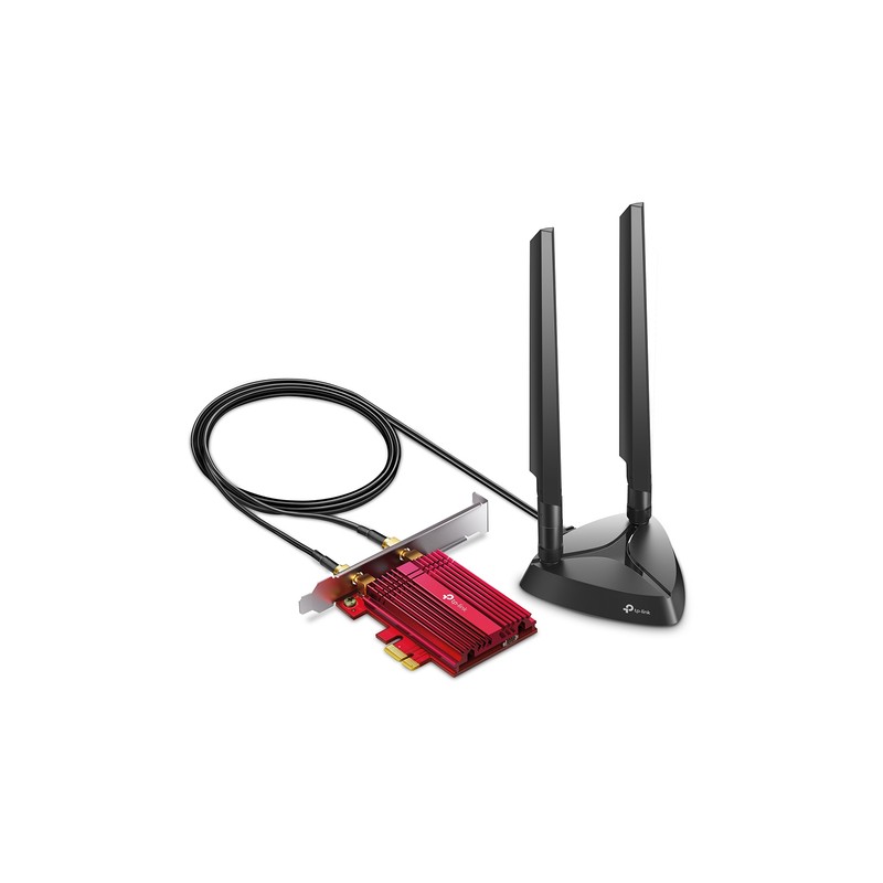 Pci Express Wifi 6e Dualband Y Bluetooth 5.2 Tp-link Archer Txe75e Wifi 6 Axe5400 Bluetooth 5.2 Base Con Antenas Magneticas