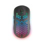 Mouse Mars Gaming Wireless Rgb Mmw3 Black Usb 2.4g Bateria Recargable 3200dpi Ultraligero Hive Iluminacion Rgb Flow