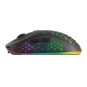 Mouse Mars Gaming Wireless Rgb Mmw3 Black Usb 2.4g Bateria Recargable 3200dpi Ultraligero Hive Iluminacion Rgb Flow