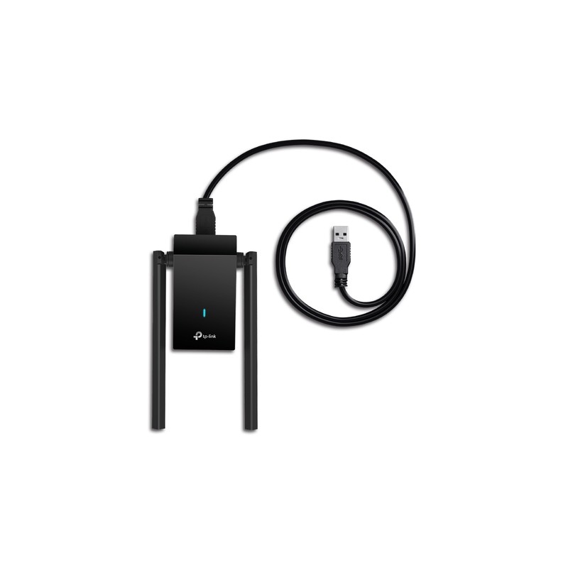 Usb Wifi 6 Dualband Tp-link Archer Tx20u Plus Ax1800 Wifi 6 Usb 3.0 Cifrado Wpa3 2 Antenas De Alta Ganancia