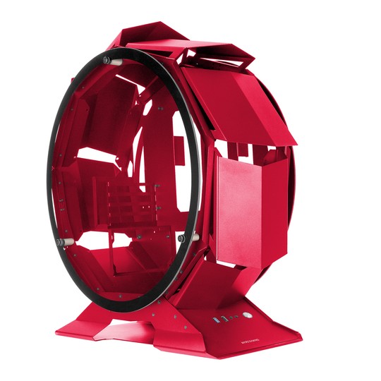 Caja Microatx Gaming Mars Gaming Mcorb Red Diseño Esferico Extremo Premium Doble Ventana De Cristal