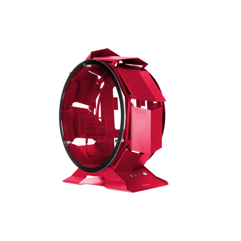 Caja Microatx Gaming Mars Gaming Mcorb Red Diseño Esferico Extremo Premium Doble Ventana De Cristal