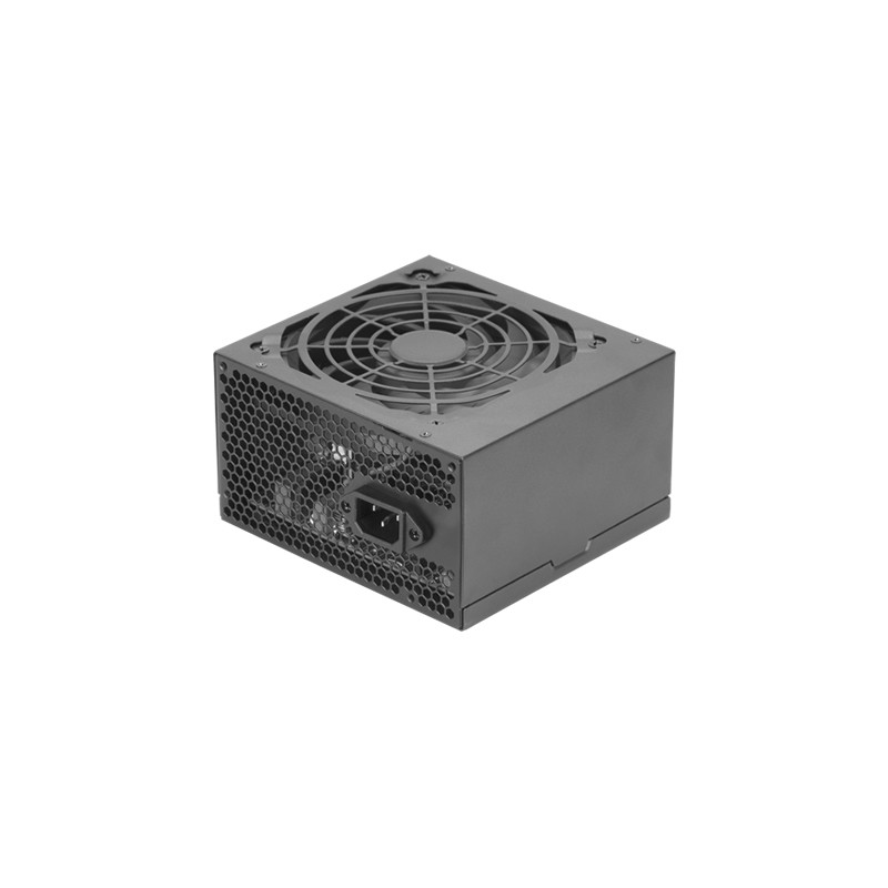Fuente De Alimentacion Tacens Anima Apiii600 Atx Eco 600w 85% Eficiencia Energetica 14db 12cm Fan Haswell Ready Lacada En Negro