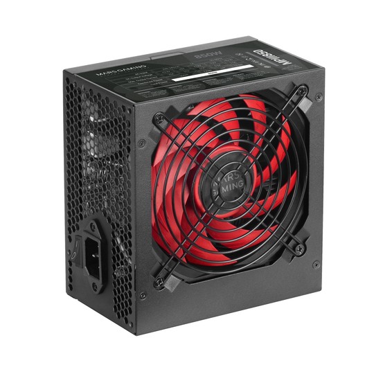 Fuente De Alimentacion Tacens Mars Gaming Mpiii 850w, Eficiencia 85% Pfc Activo Vent 12x12 14db Hasw