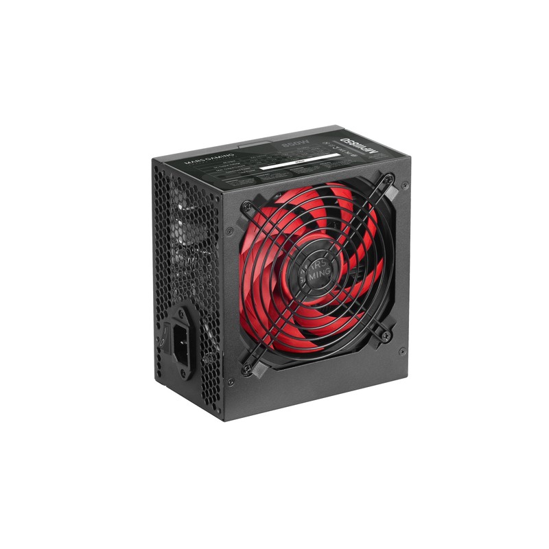 Fuente De Alimentacion Tacens Mars Gaming Mpiii 850w, Eficiencia 85% Pfc Activo Vent 12x12 14db Hasw