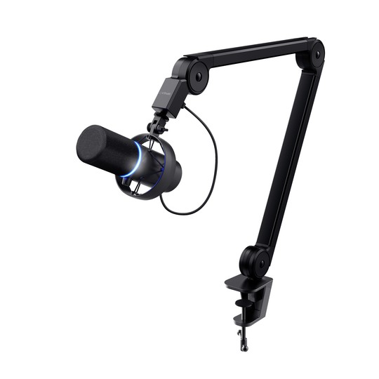 Microfono Trust Gaming Gxt 255+ Onyx Microfono Y Brazo Usb 180cm 24354