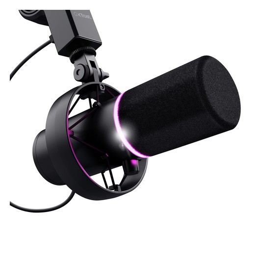 Microfono Trust Gaming Gxt 255+ Onyx Microfono Y Brazo Usb 180cm 24354