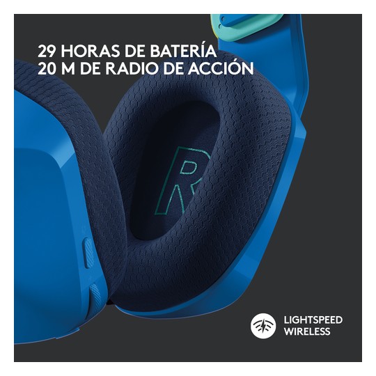 Headset Logitech Gaming G733 Wireless Lightspeed Rgb Color Azul P/n:981-000943