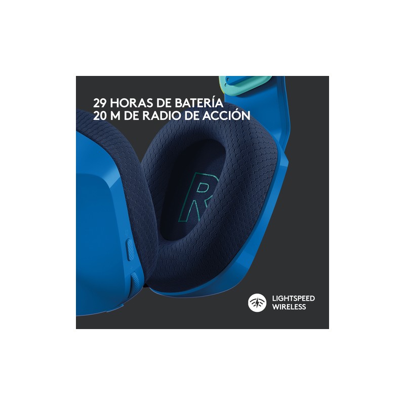 Headset Logitech Gaming G733 Wireless Lightspeed Rgb Color Azul P/n:981-000943