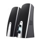 Altavoces 2.0 Trust 2.0 Basics 5w Rms 10w Max Autoalimentado Usb Conexion Frontal Auriculares Negro 24660