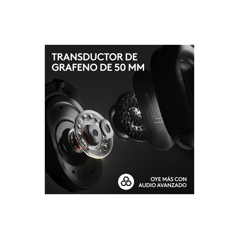 Headset Logitech Wireless Gaming Pro X 2 Lightspeed Black P/n: 981-001263