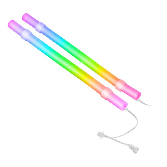 Fundas Argb Mars Gaming Para Tubos De Refrigeracion Liquida Mca-wt