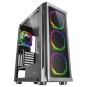 Caja E-atx Torre Gaming Mars Gaming Mc-neo Black Premium 4 Ventiladores Argb Frontal Y Lateral De Cr