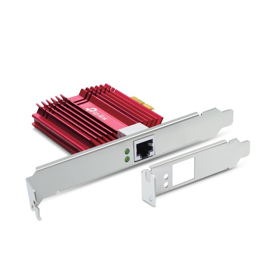 Tarjeta De Red Pcie 10gigabit Tp-link Tx401 Incluye Soporte Estandar Y De Perfil Bajo
