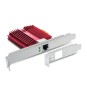 Tarjeta De Red Pcie 10gigabit Tp-link Tx401 Incluye Soporte Estandar Y De Perfil Bajo