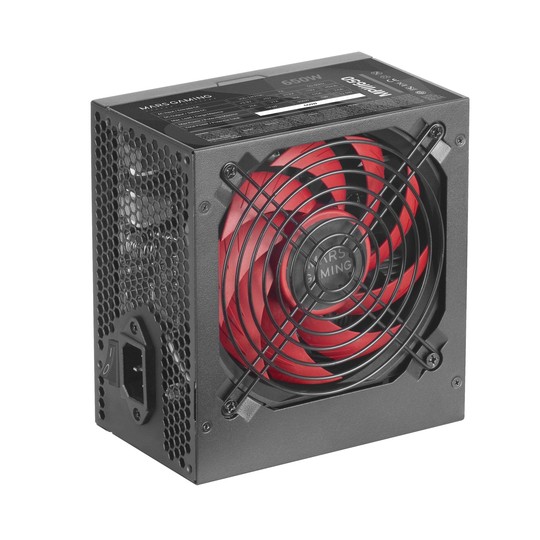 Fuente De Alimentacion Tacens Mars Gaming Mpiii 650w, Eficiencia 85% Pfc Activo Vent 12x12 14db Hasw