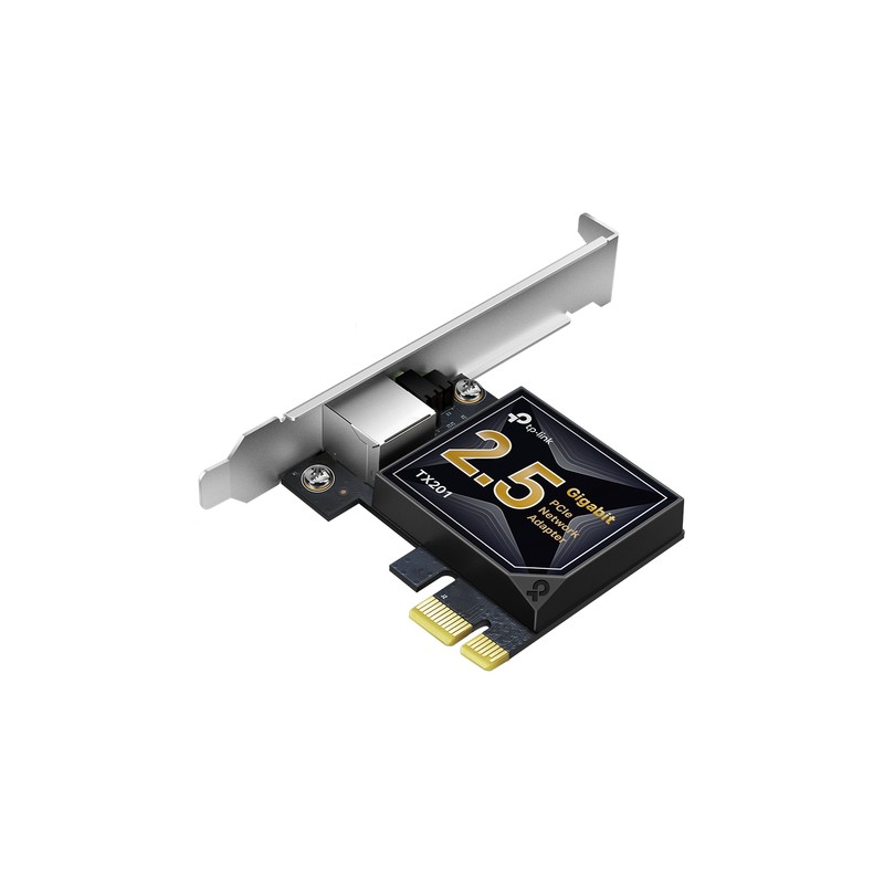 Tarjeta De Red Pcie 2.5gigabit Tp-link Tx201 Incluye Soporte Estandar Y De Perfil Bajo
