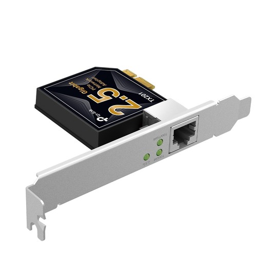 Tarjeta De Red Pcie 2.5gigabit Tp-link Tx201 Incluye Soporte Estandar Y De Perfil Bajo