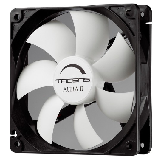 Ventilador Interno Tacens 3 Auraii12 12x12 14db, Fluxus Bearing Bajo Ruido