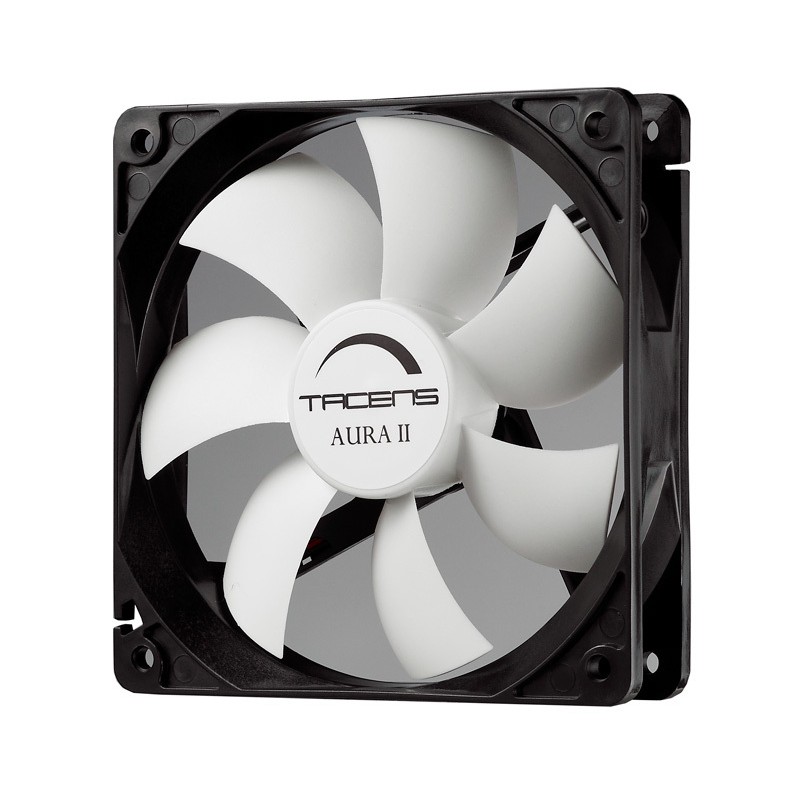 Ventilador Interno Tacens 3 Auraii12 12x12 14db, Fluxus Bearing Bajo Ruido