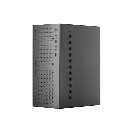 Caja Microatx Gaming Mars Gaming Mc-1000 Black Frontal Metal-mesh Ventana Lateral Completa Sin Fuente De Alientacion