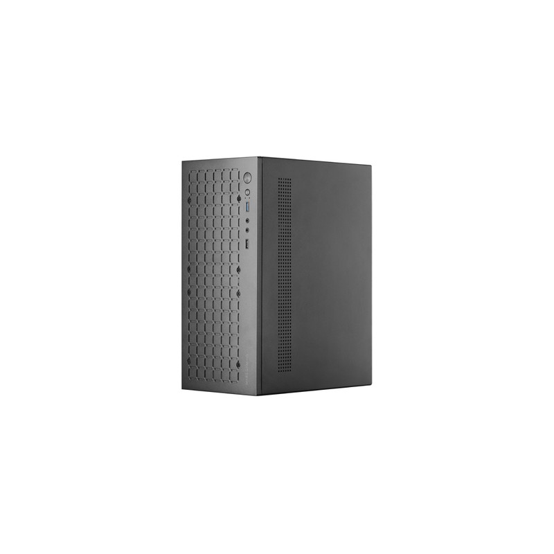 Caja Microatx Gaming Mars Gaming Mc-1000 Black Frontal Metal-mesh Ventana Lateral Completa Sin Fuente De Alientacion