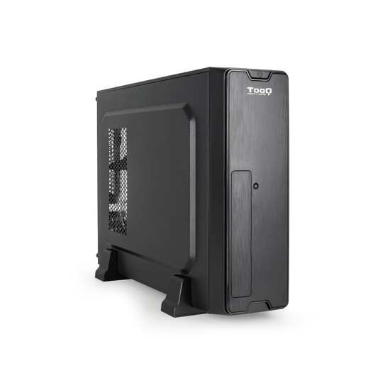 Caja Microatx Slim Tooq Tqc-3007u3cd Negra Microatx/mini Itx F/a Sfx 500w Lector De Tarjetas